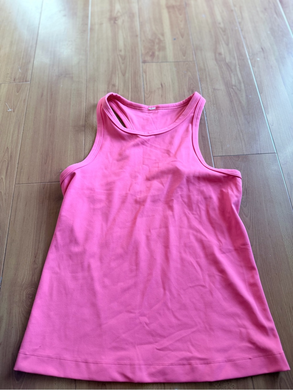 lululemon  Bright Pink Racerback Tank lightweight